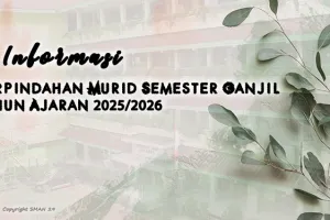 PENDAFTARAN PERPINDAHAN MUTASI PESERTA DIDIK SEMESTER GANJIL TAHUN PELAJARAN 20252026